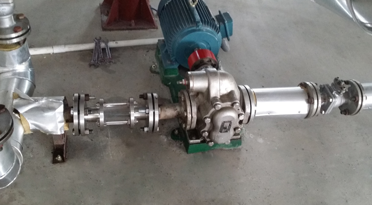 KCB不锈钢齿轮泵用户案例