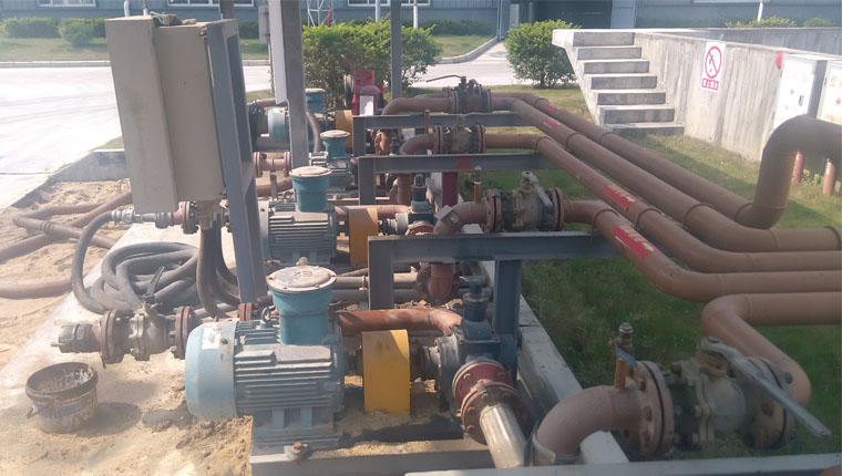 天津远东YCB齿轮泵用户现场