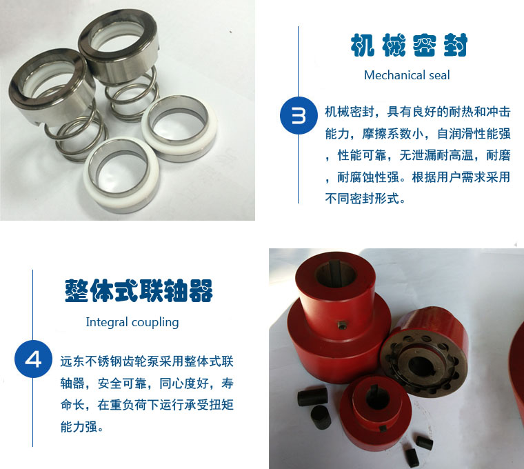 YCB不锈钢保温圆弧齿轮泵产品细节